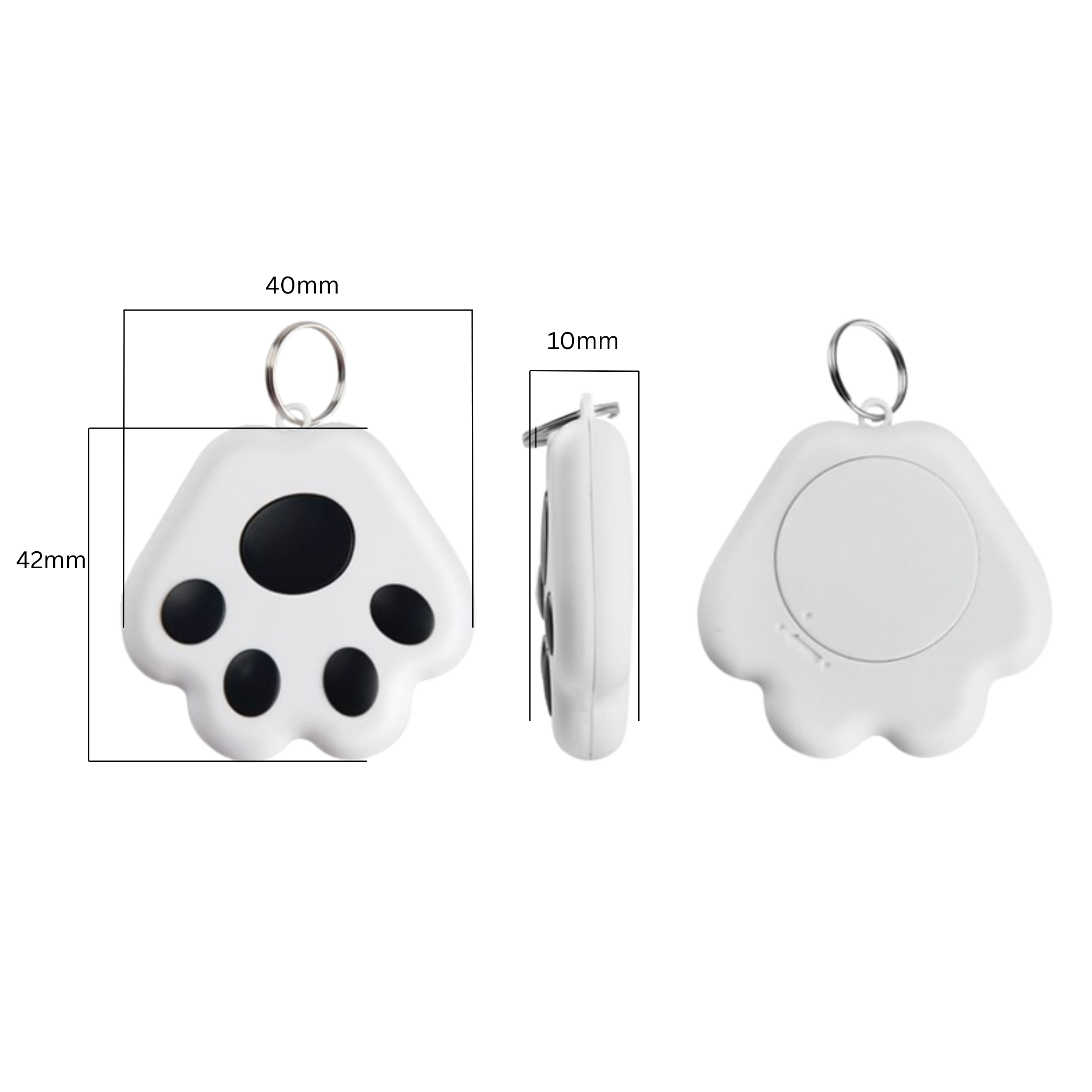 Localizador GPS para Mascotas en Tiempo Real – Tracker Inteligente Antipérdida para Perros y Gatos | Bluetooth | Impermeable