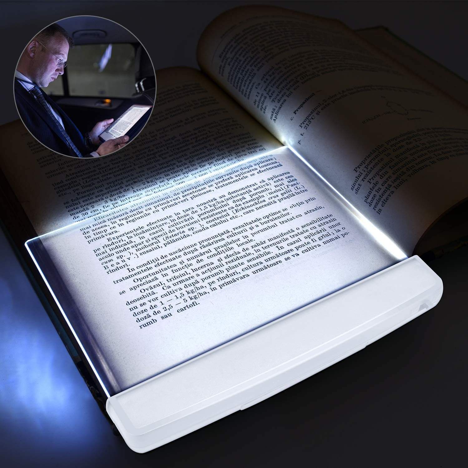 Luz LED Plana para Leer