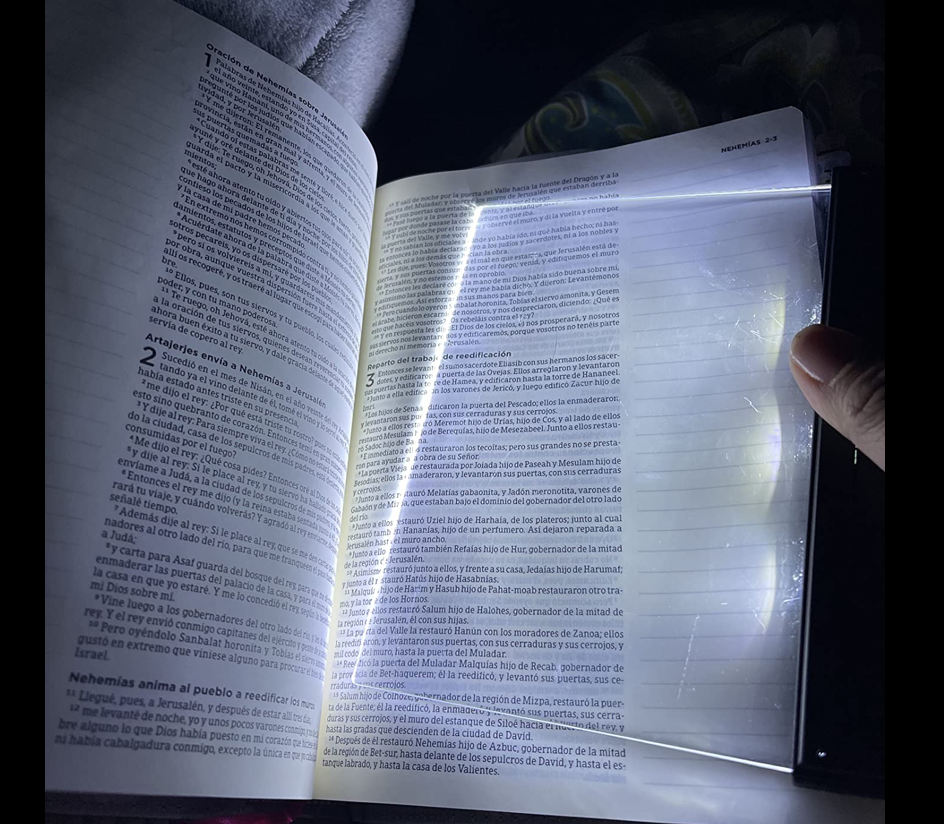 Luz LED Plana para Leer