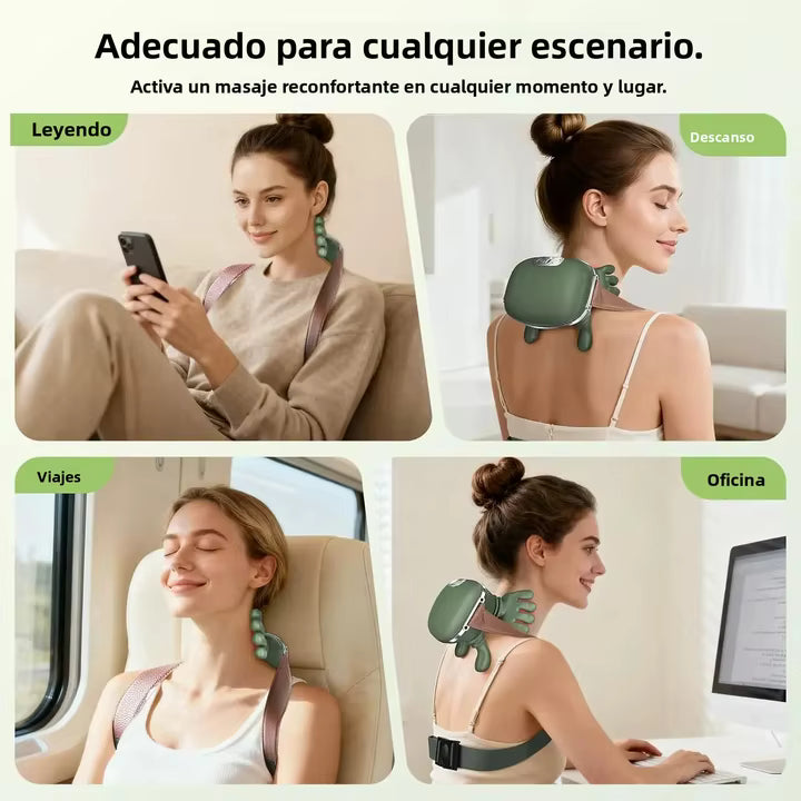 Masajeador Cervical de Presión Profunda con Dedos – Relax Pro